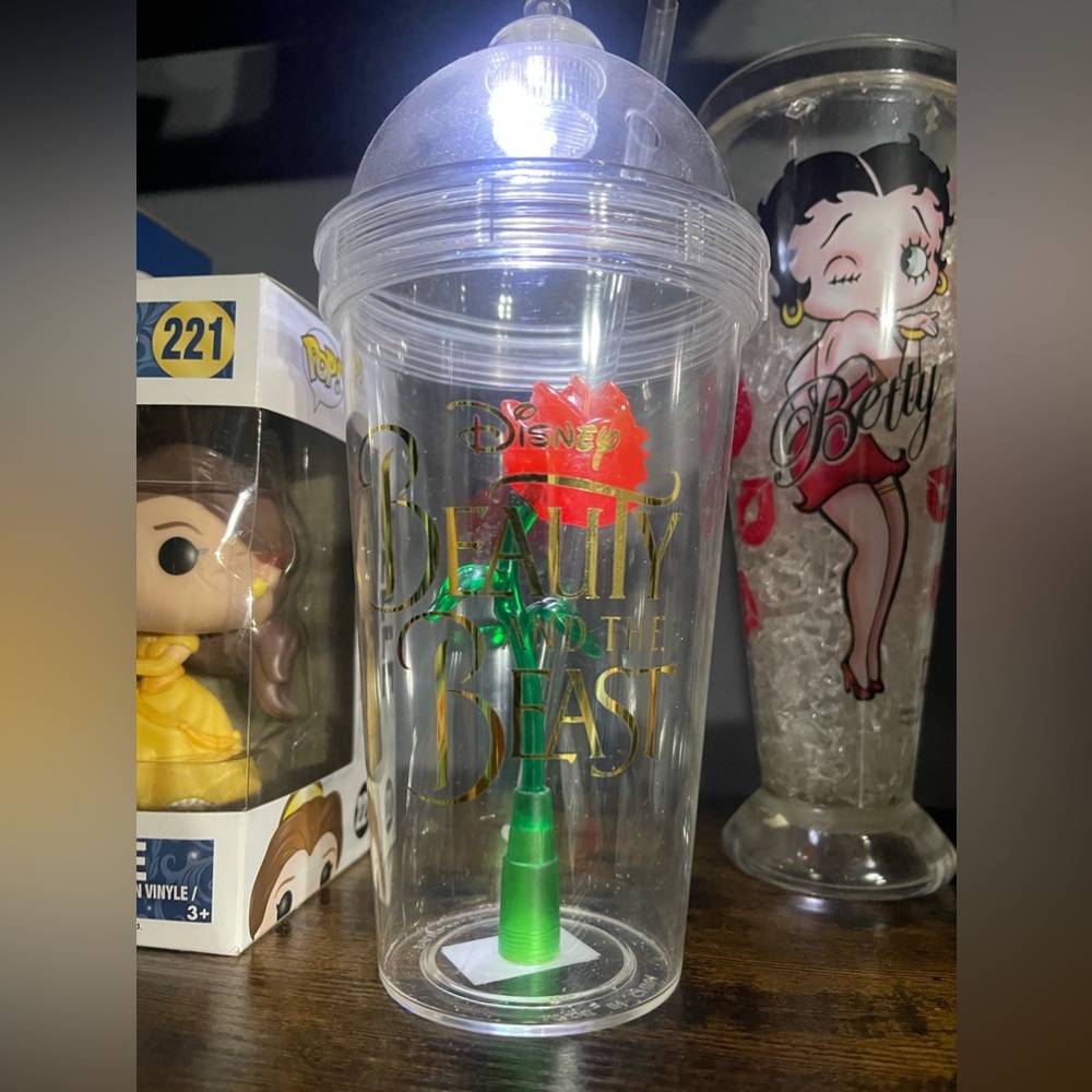 Disney Drink Tumbler (Beauty and The Beast)